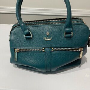Small teal Modalu purse